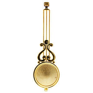 Plastic Gold Pendulum 76-067 (11313092943)