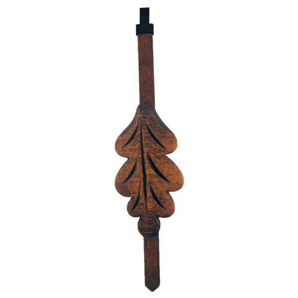 Brown 8 Day Oak Leaf Pendulum (10593179471)