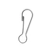 Silver Coloured Lanyard Hook (9697164559)