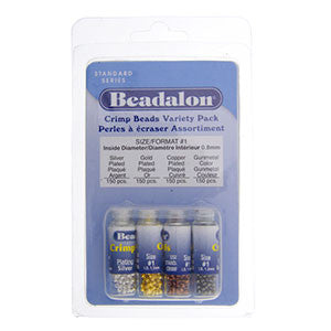 Crimp Beadalon Assortment 1- pkg 600 (9940801935)