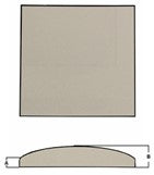 30.00 mm x 30.00 mm Mineral Magnified (Single Dome) Square Blanks 1.20 (edge)