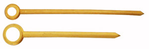Gruen® Pair of Hands HD-GRU41 , yellow stick, length of min hand 12.00 mm (click here to see the calibers)