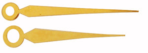 Gruen® Pair of Hands HD-GRU42 , yellow alpha, length of min hand 13.00 mm (click here to see the calibers)