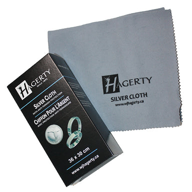 Hagerty Silver Cloth for jewellery care in grey