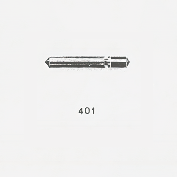 Jaeger LeCoultre® calibre # 19.41 winding stem - length 18.5 mm - square 2.2 mm - shank 2.6 mm