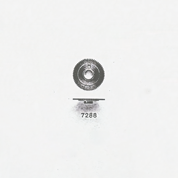 Jaeger LeCoultre® calibre # 22RLECQ unlocking wheel - height 1.70 mm