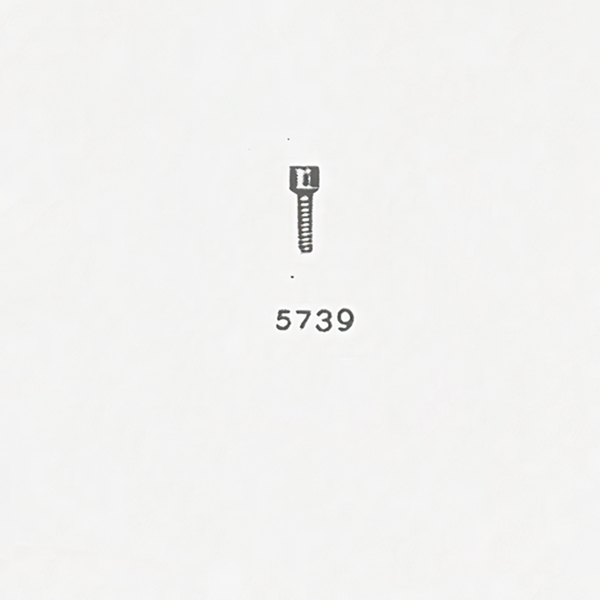 Jaeger LeCoultre® calibre # 210 round stud screw