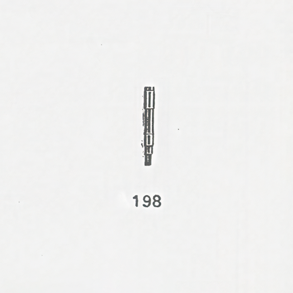 Jaeger LeCoultre® calibre # 240/1 screw-axle for barrel for alarm - see # 198