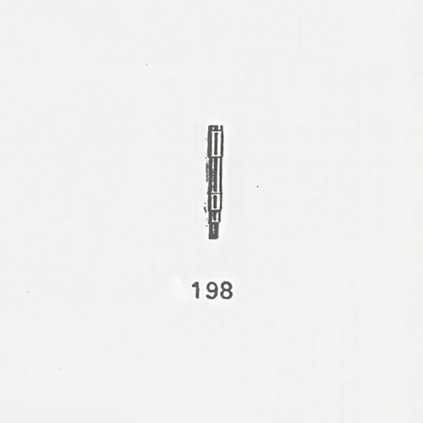 Jaeger LeCoultre® calibre # 240 screw-axle for barrel for movement (time)
