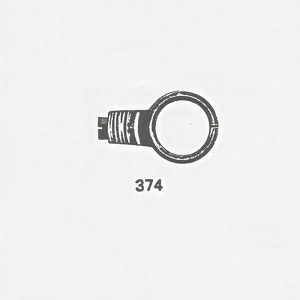 Jaeger LeCoultre® calibre # 240 spirotor balance-spring support - supplied with parts 378 and 5378 fitted