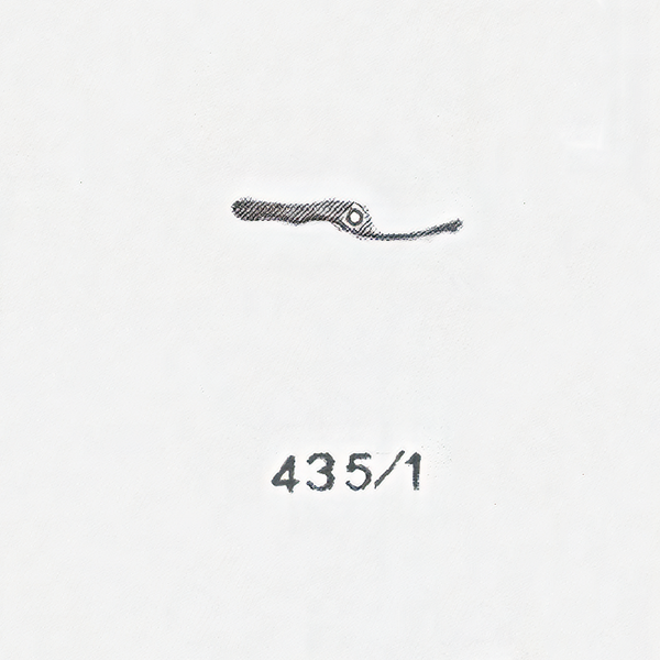 Jaeger LeCoultre® calibre # 404 spring yoke