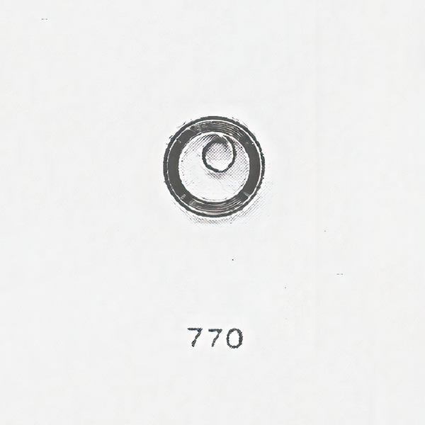 Jaeger LeCoultre® calibre # 9UO mainspring - measurement 90-8-9