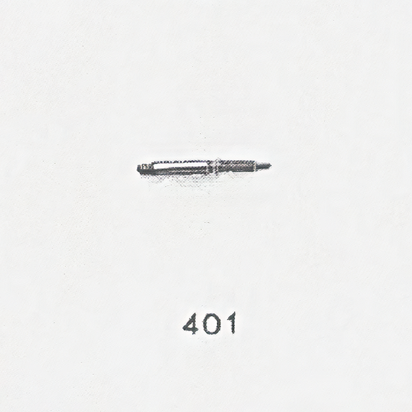 Jaeger LeCoultre® calibre # 481 winding stem tap .90  - measurement 58-110 - smooth shoulder L 135 - thread L 535