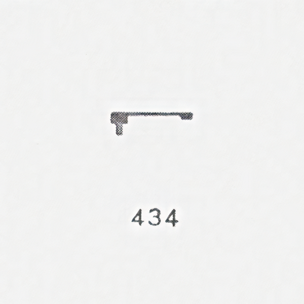 Jaeger LeCoultre® calibre # 426M clicking spring