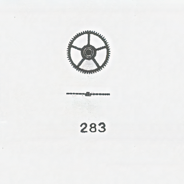Jaeger LeCoultre® calibre # 473 driving wheel over third wheel