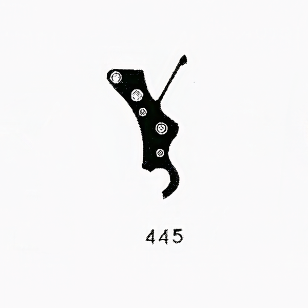 Jaeger LeCoultre® calibre # 467 setting lever spring
