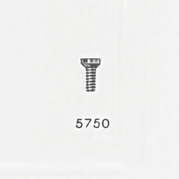 Jaeger LeCoultre® calibre # K831 dial screw