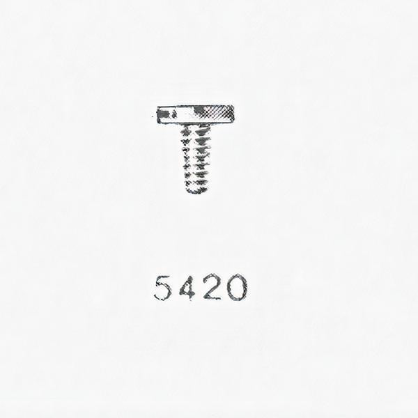 Jaeger LeCoultre® calibre # P489 crown wheel screw