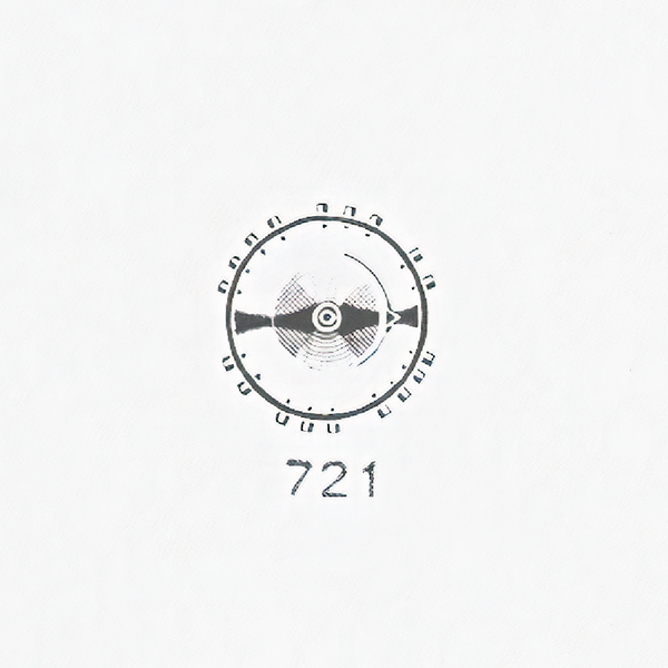 Jaeger LeCoultre® calibre # P489 balance with flat hairspring, regulated