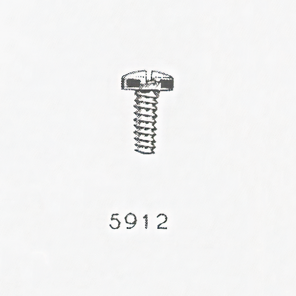 Jaeger LeCoultre® calibre # 8RF winding crown screw - white