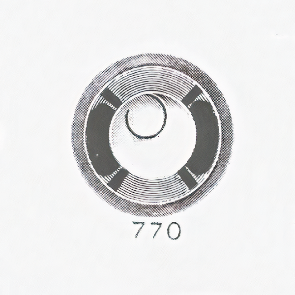 Jaeger LeCoultre® calibre # 817/1 mainspring