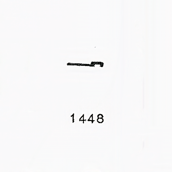 Jaeger LeCoultre® calibre # 825 stop click spring