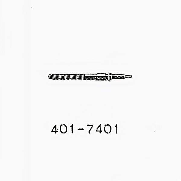 Jaeger LeCoultre® calibre # P489 winding stem tap .90  - measurement 58-110 - smooth shoulder Ø100 L 150 then Ø90 L210 - thread L 600