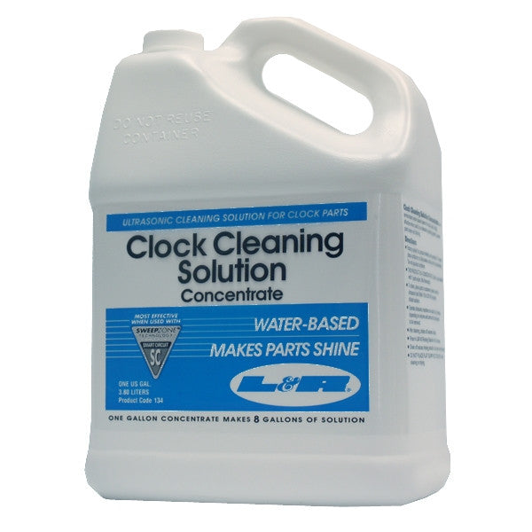 L&R Clock Cleaning Solution Concentrate Gallon 134