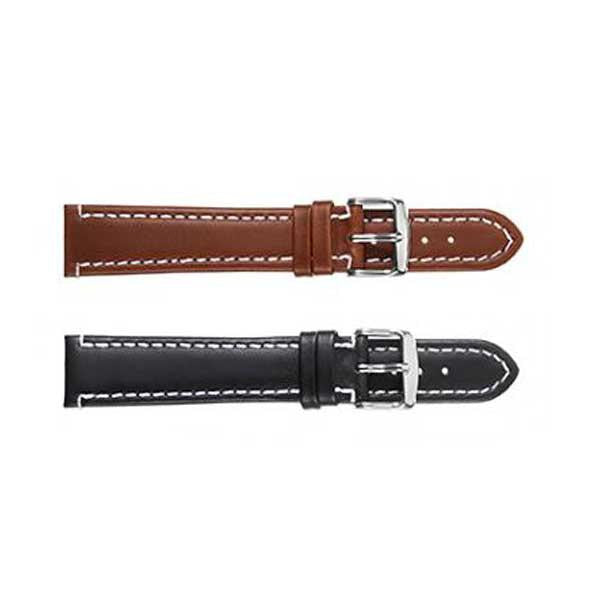 308L Stitched Oil Leather Watch Strap (9318847044)