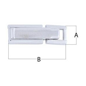5 mm Expandable Watch Strap Buckle with Solid Ends (535461068834)