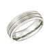 Silver Striped Tungsten Ring TUR29 (9318994628)