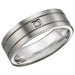 Titanium Ring with Diamond TR14 (9318989508)