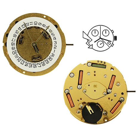 ETA 251.264 Watch Movement (9345971524)