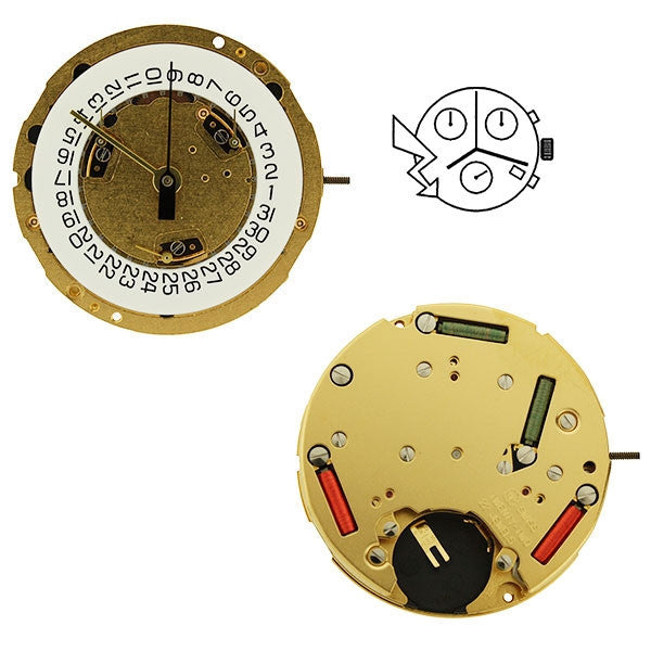 W/Ｔ ETA 251.274 Watch Movement – Perrin Supply Ltd