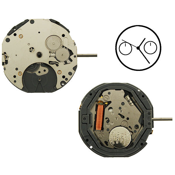 6P25 Miyota Watch Movement (9345991236)