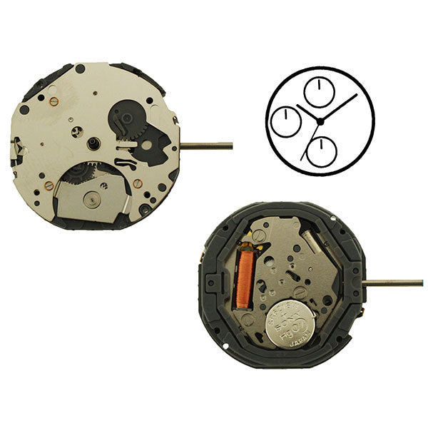 6P27 Miyota Watch Movement