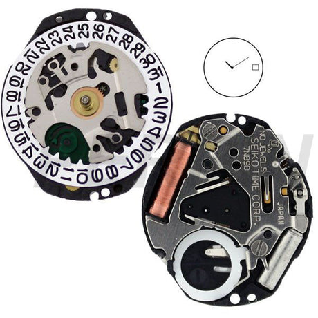 7N89 40 Watch Movement (9345998212)