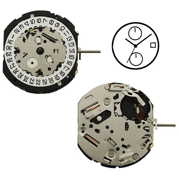 7T94 20 Seiko Watch Movement