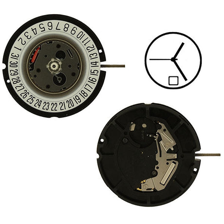 ETA 805-112 date 6 Watch Movement (9346003588)