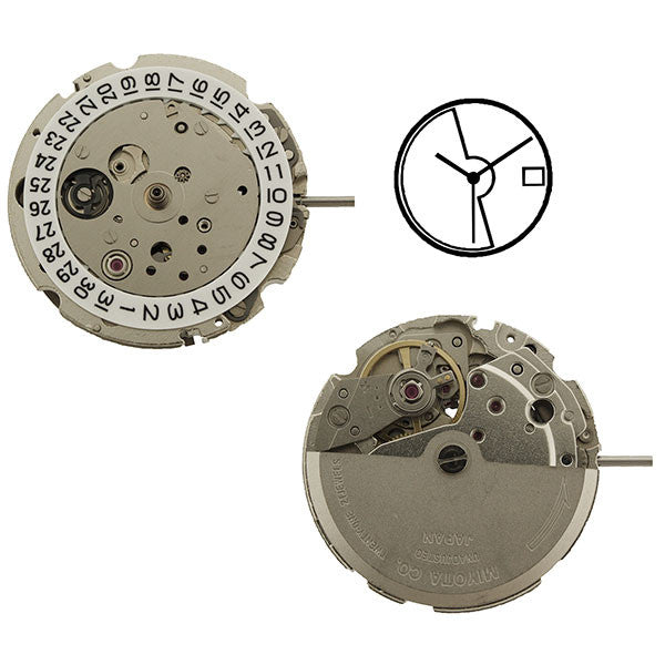 8215 Miyota Watch Movement - Main Image