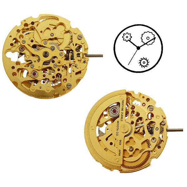 8N24G Miyota Watch Movement (9346005956)