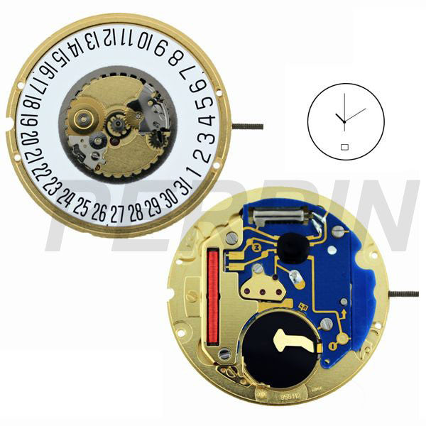 ETA 955-112-6 Watch Movement – Perrin Supply Ltd