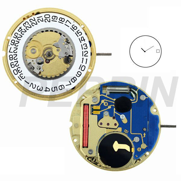 ETA 955-412-H1 2 Hand Watch Movement (9346014212)