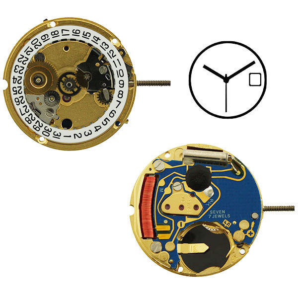 ETA 956-112 H1 Sweep Watch Movement – Perrin Supply Ltd