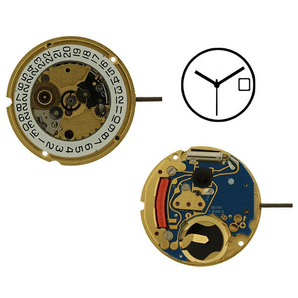 ETA 956-412-H0 Sweep Date 3 Watch Movement (9346020420)