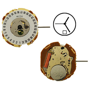 9U13 Date 6 Miyota Watch Movement (9346026756)