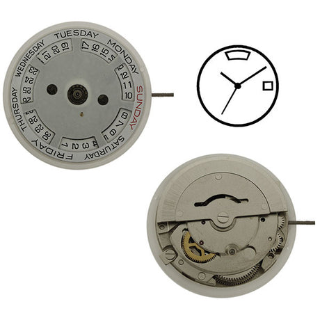 DG2812 Chinese Automatic Watch Movement (9346030916)