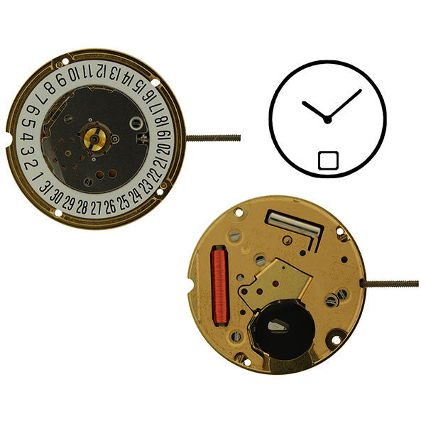 ETA F04-111-6-H1 2 Hands Watch Movement (9346046532)