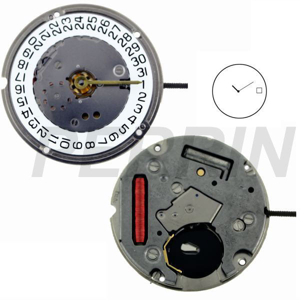 ETA F04-114 2 Hands Watch Movement (9346047300)