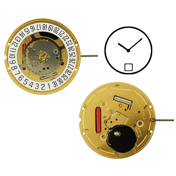 ETA F06-111-6-H1 2 Hand Watch Movement (9346050180)